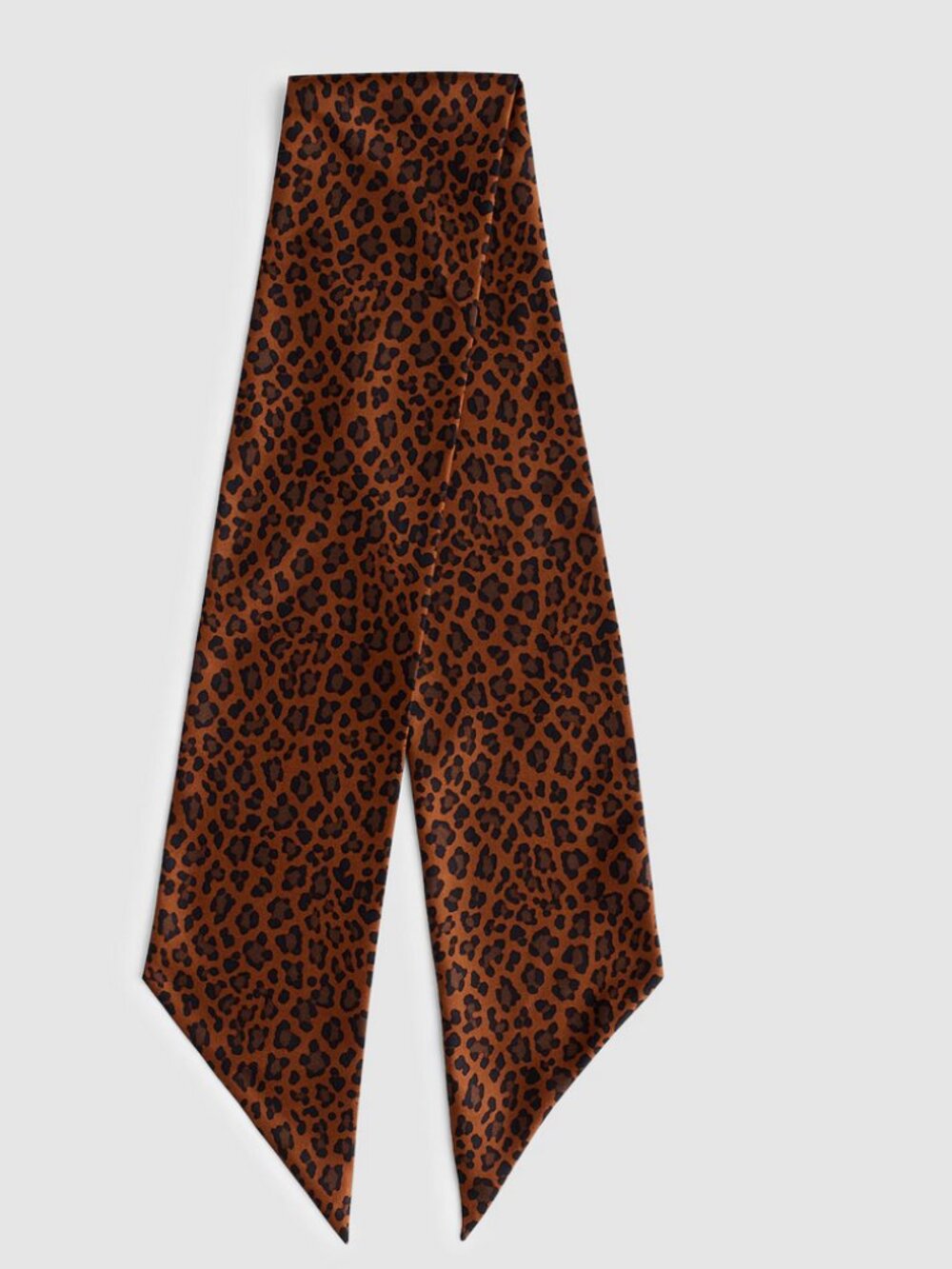 New Madewell Silk Twill Tie Chocolate Raisin - Picture 2 of 4